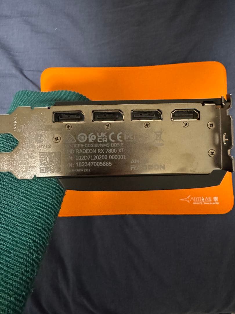 AMD RADEON RX7800XT リファレンスモデル グラフィックボード