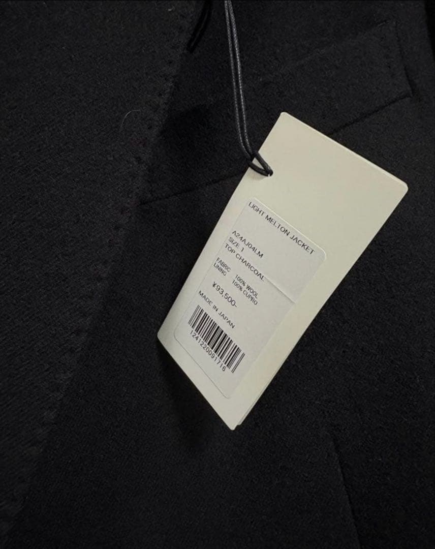 【れい】AURALEE 24AW Melton Jacket size1