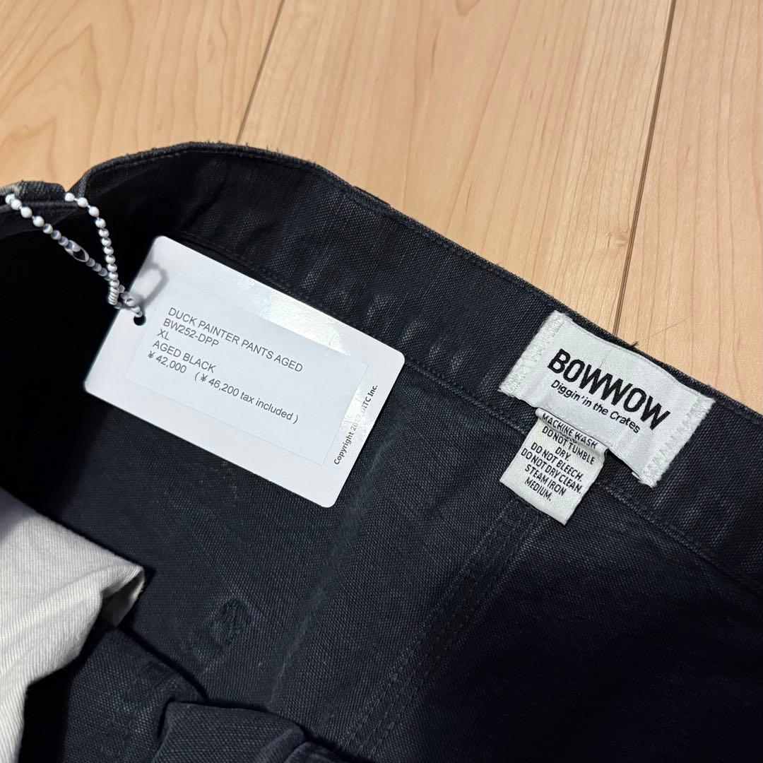 パンツ BOW WOW DUCK PAINTER PANTS AGED XL BLACK