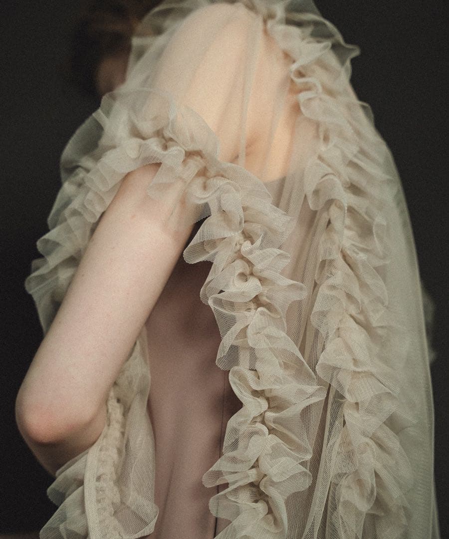 イ★新品タグ付き★et.UNiVER Frill bigshiape setup