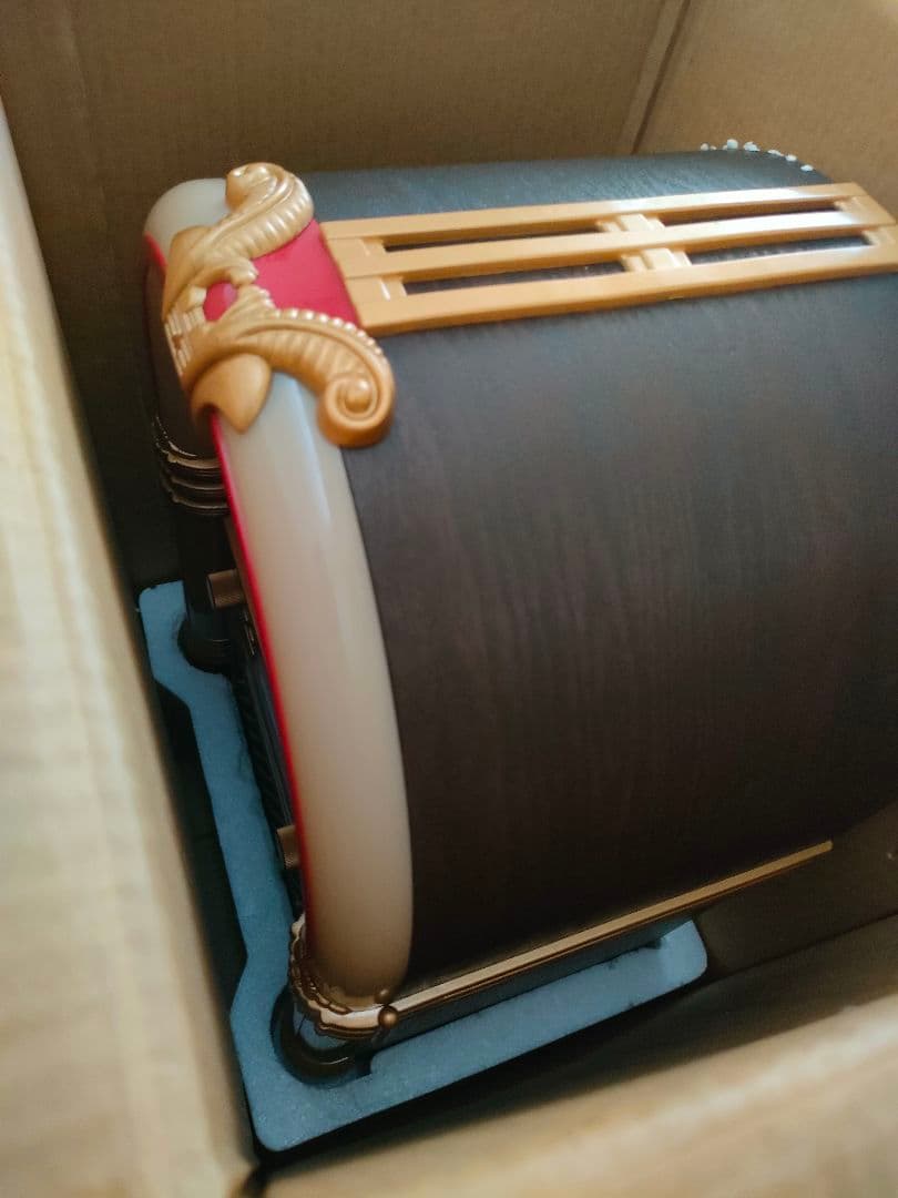 レトロ調 ジュークボックス型 CDプレーヤー ／箱・取説あり／動作確認済