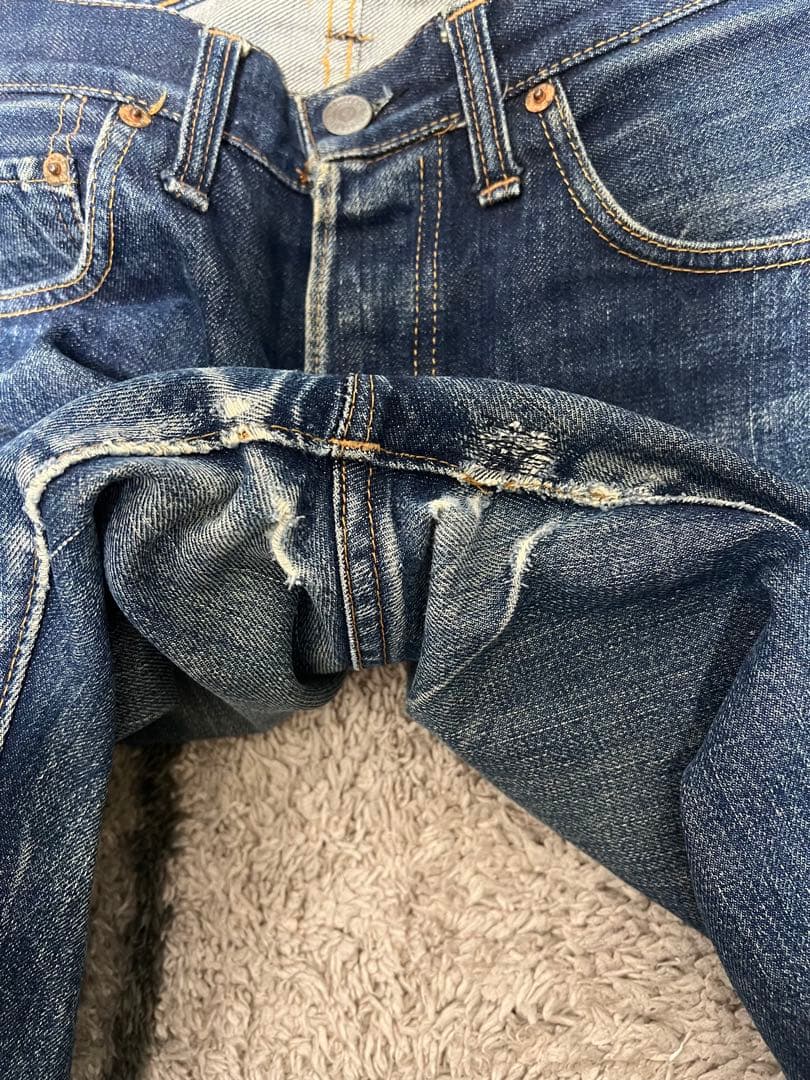 60s LEVI'S リーバイス 501 \"BIG-E\" 前期 Vステッチ