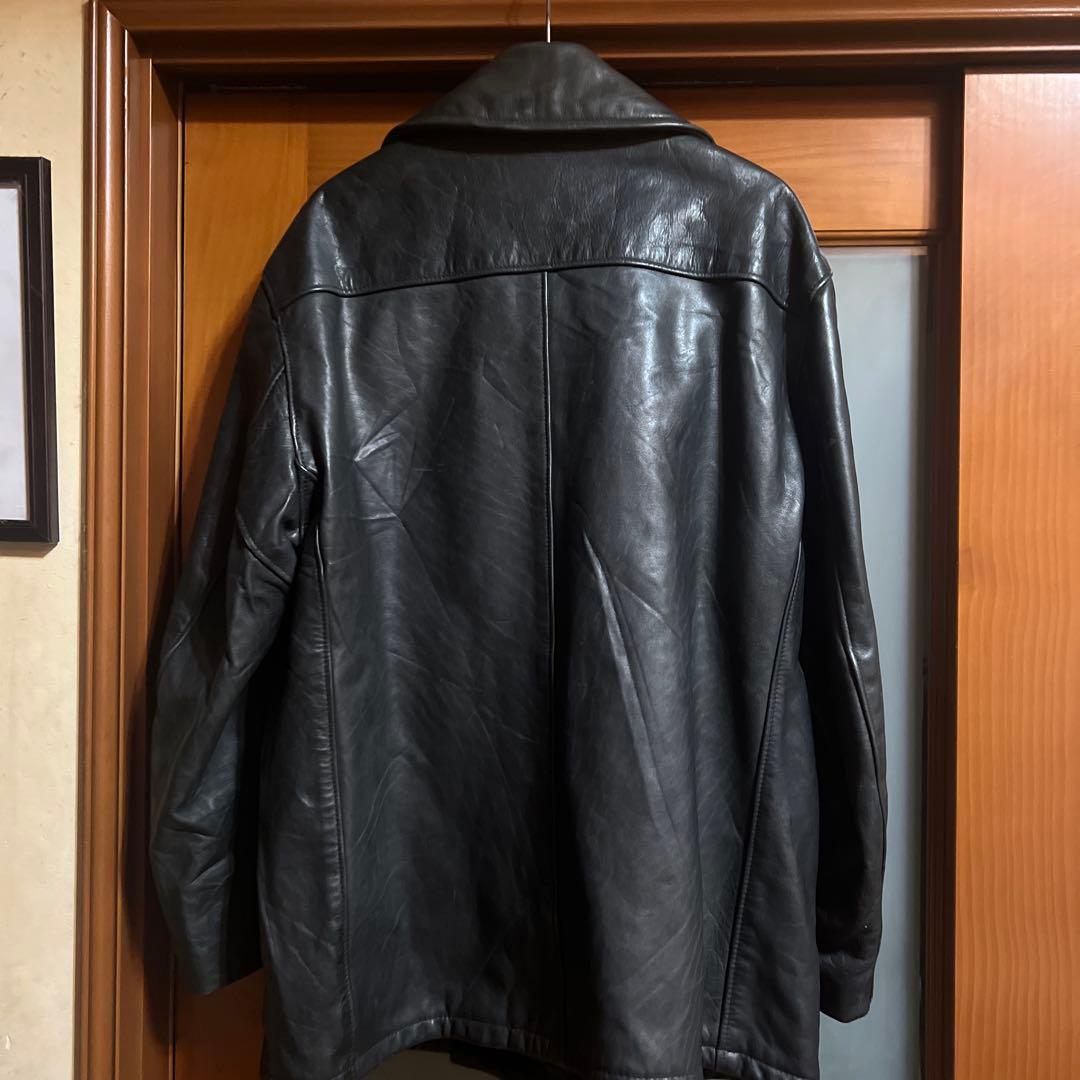 U.S. 740N PEACOAT ブラックレザー 46