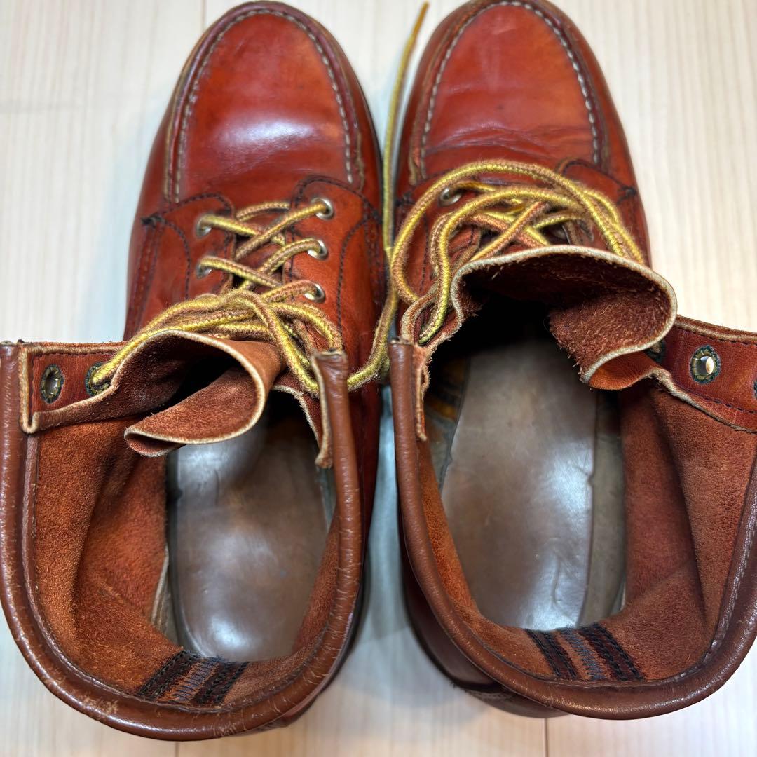 【希少/90s】レッドウィング 875 半円犬タグ 赤茶 オリジナル箱付 7E