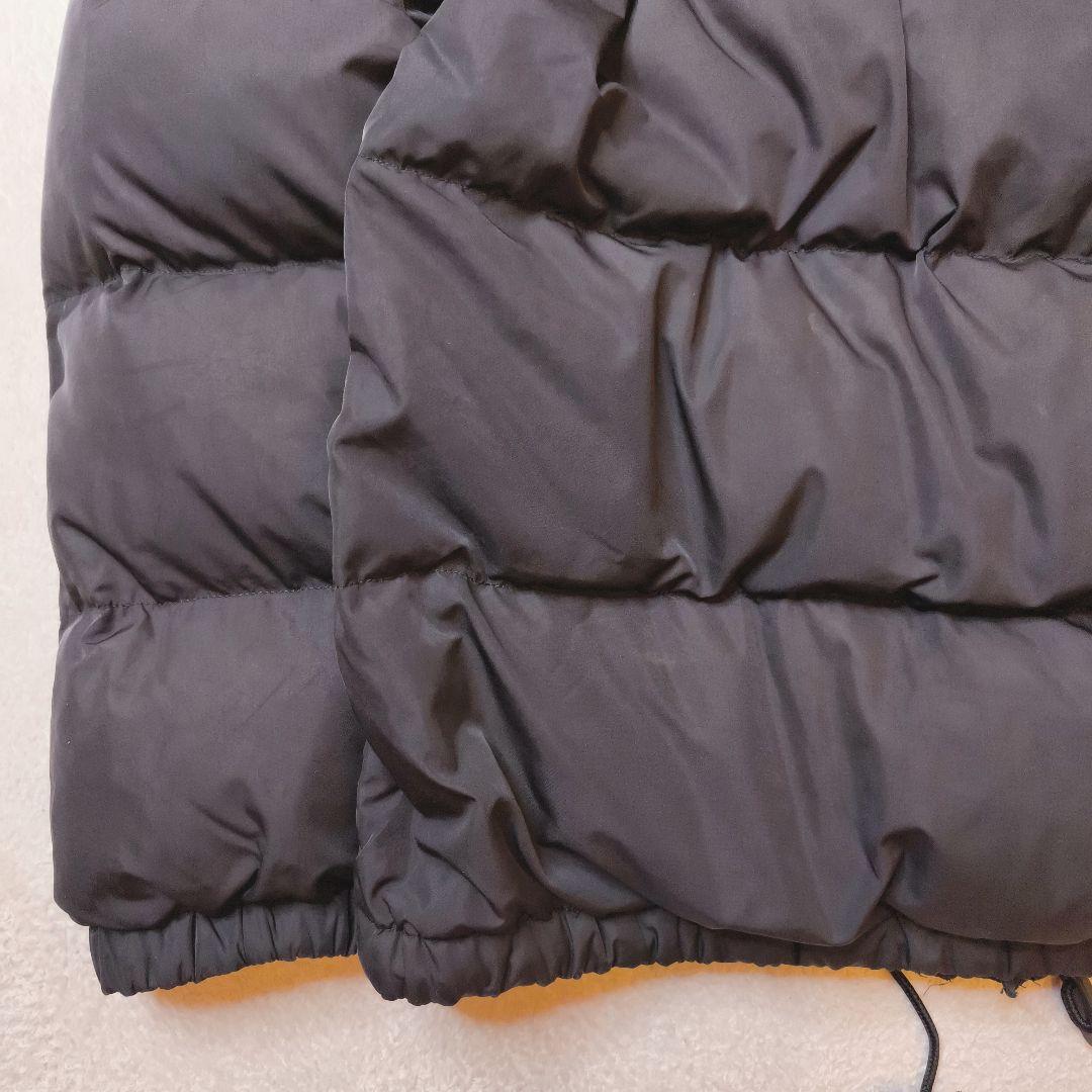 ポロラルフローレン ダウンジャケット 黒 M 刺繍ロゴ 肉厚