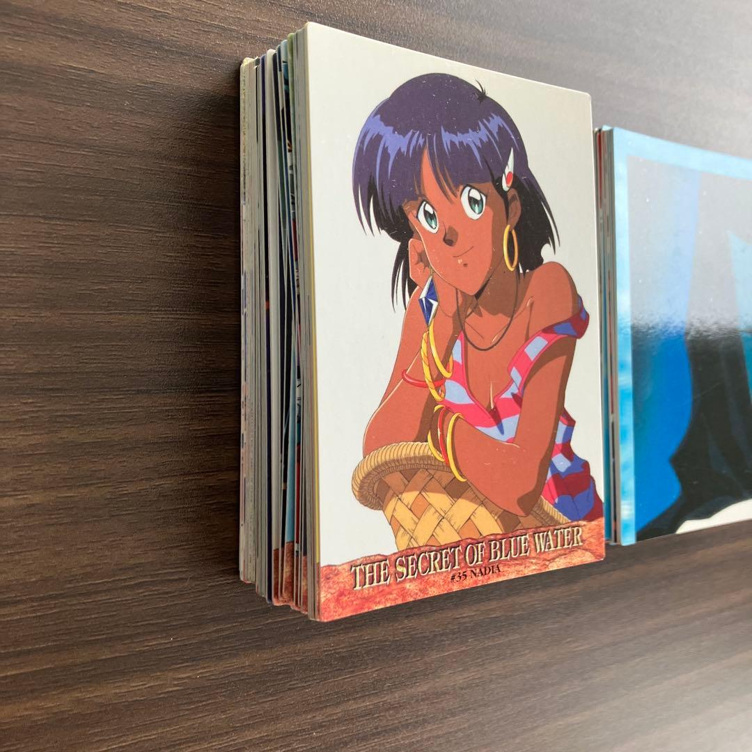 貴重初版！ふしぎの海のナディア カードダスマスターズ ノーマルコンプ90枚セット