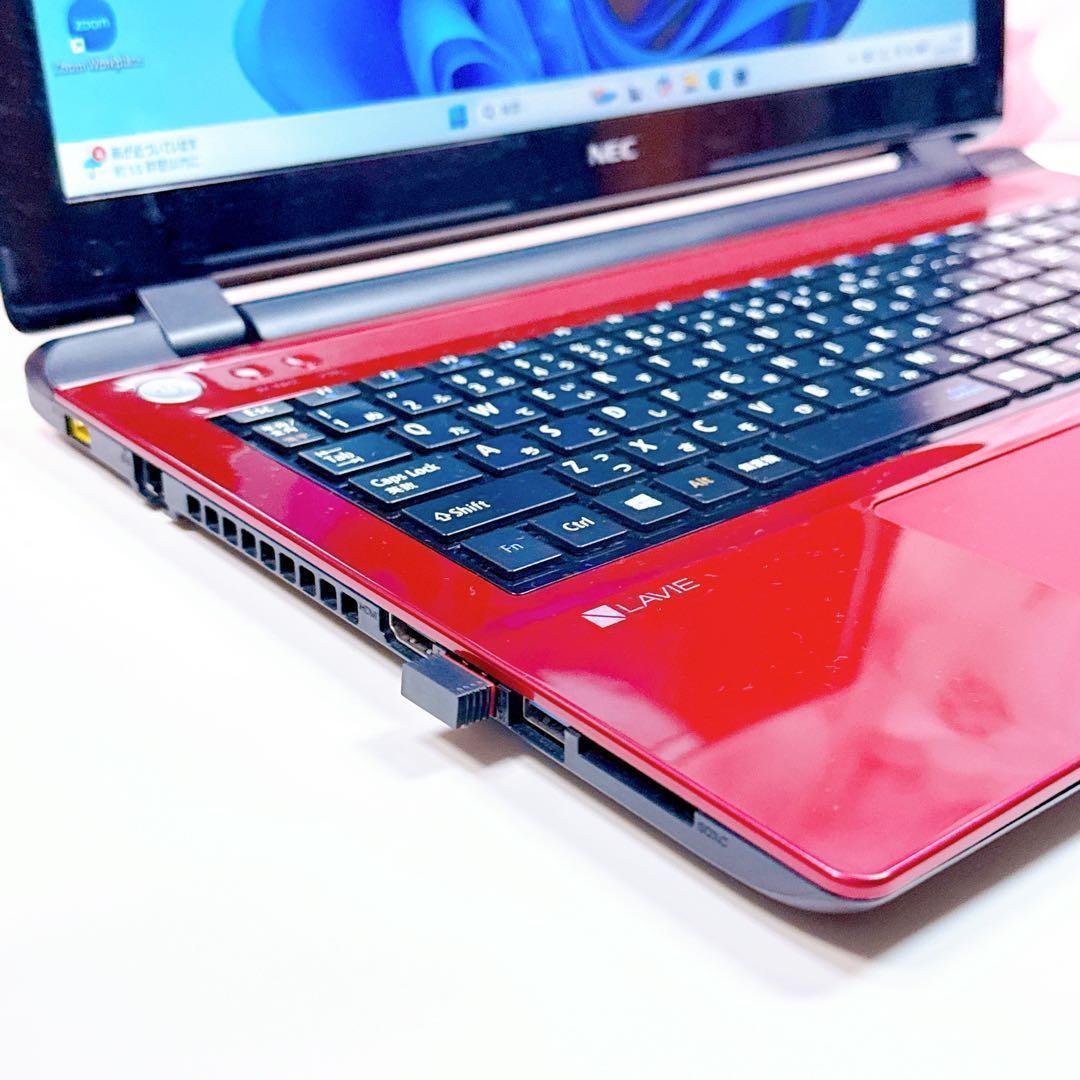 美品✨新品SSDで爆速✨ windows11 ノートパソコン✨オフィス カメラ