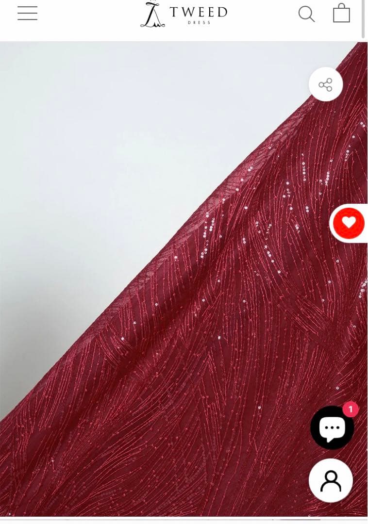 ツイード　ドレス