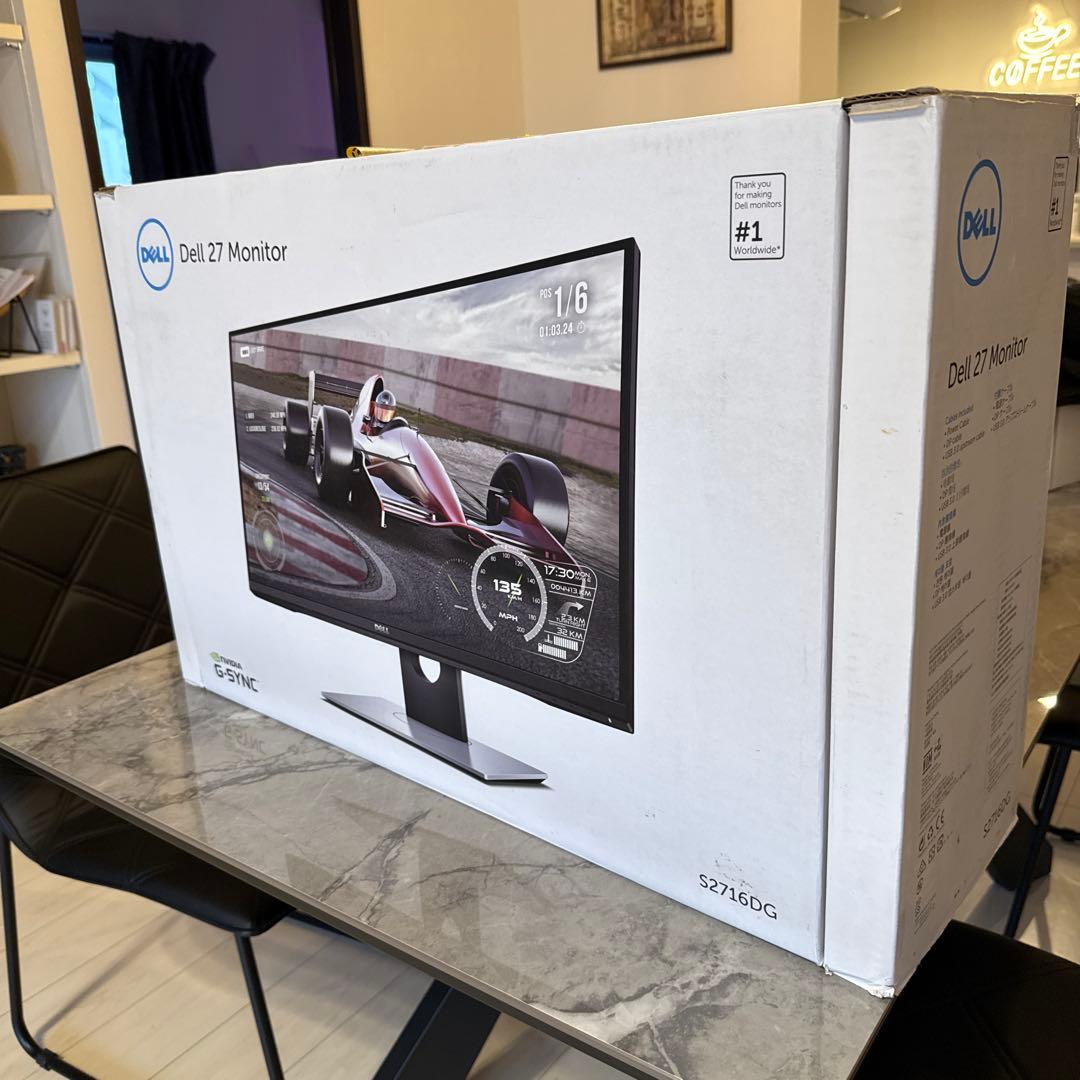 【G-SYNC対応】DELL S2716DG 27インチ ゲーミングモニター