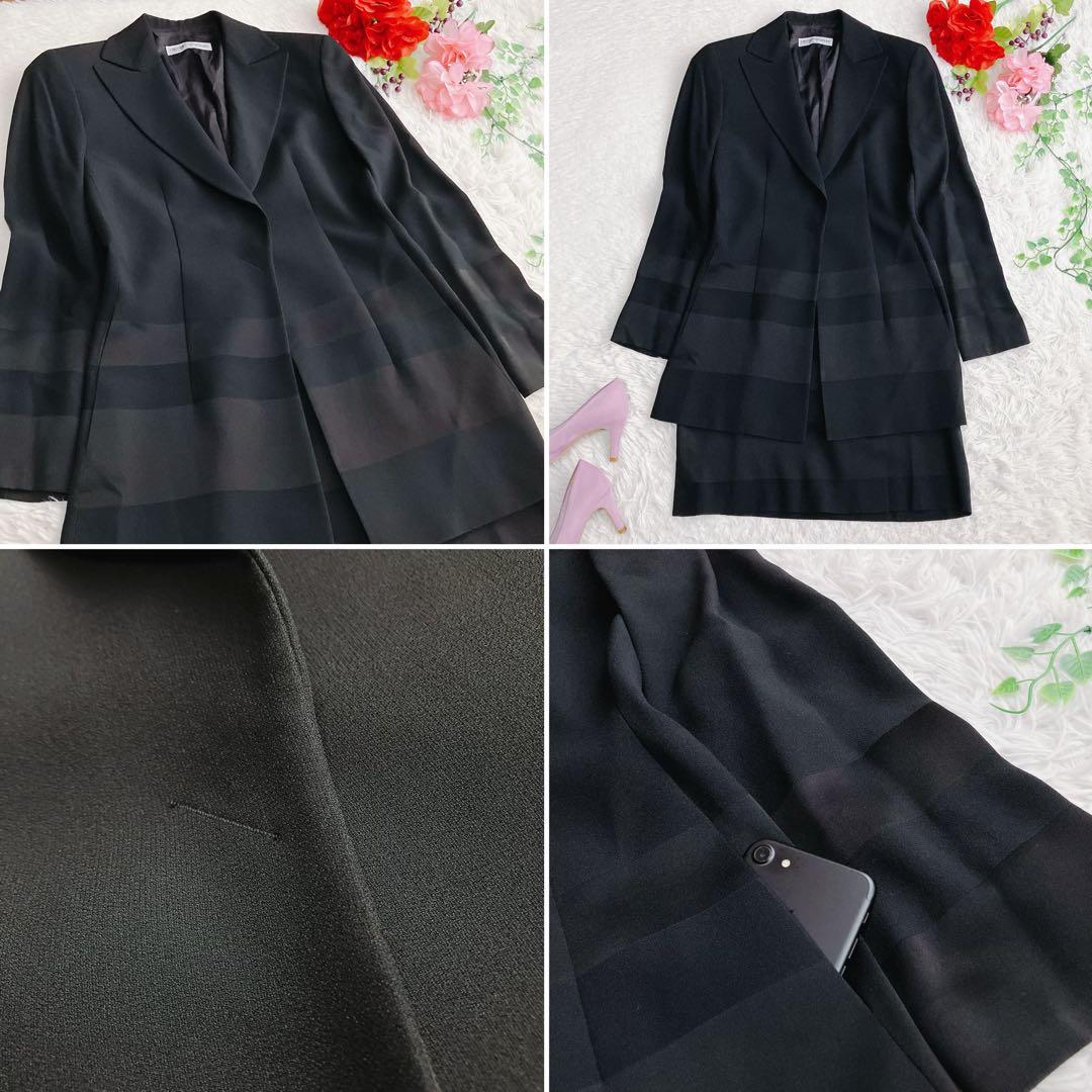 EMPORIO ARMANI★スカートスーツ ロングジャケット ラップスカート