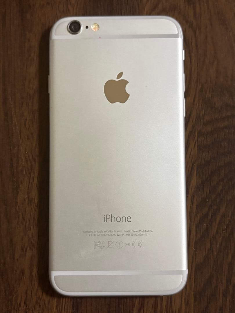 【美品です】バッテリー残99% iPhone6 シルバー 16GB