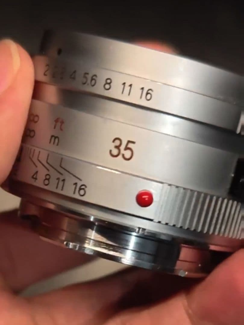 leica Mマウント CONTAX G 35mm F2 レンズ シルバー