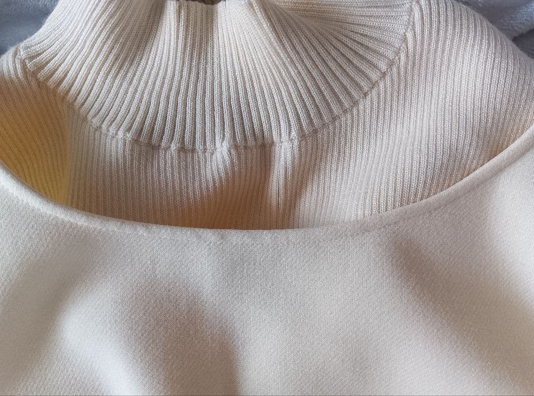 ENFOLD ダブルクロスタートルプルオーバー