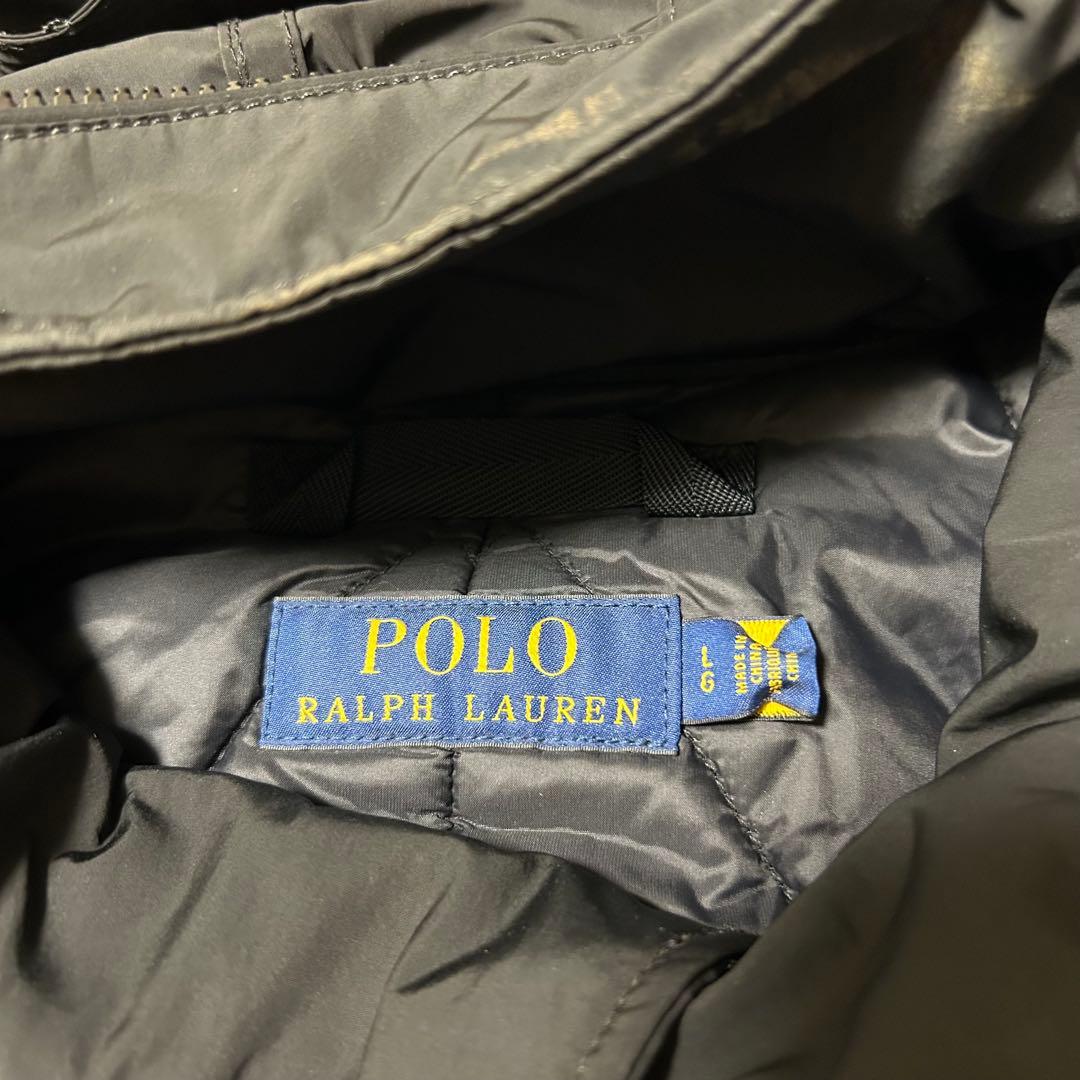 ポロラルフローレン M-65 ミリタリージャケット フィールドジャケット 黒 L