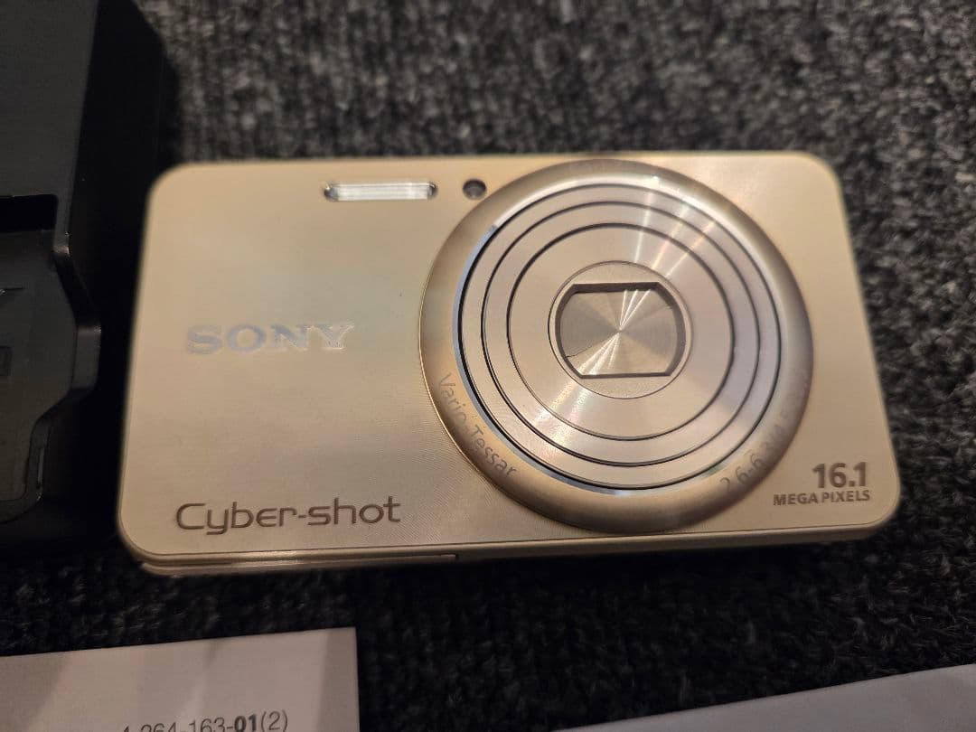 ★美品★Sony Cyber Shot DSC-W570 ゴールド デジカメ
