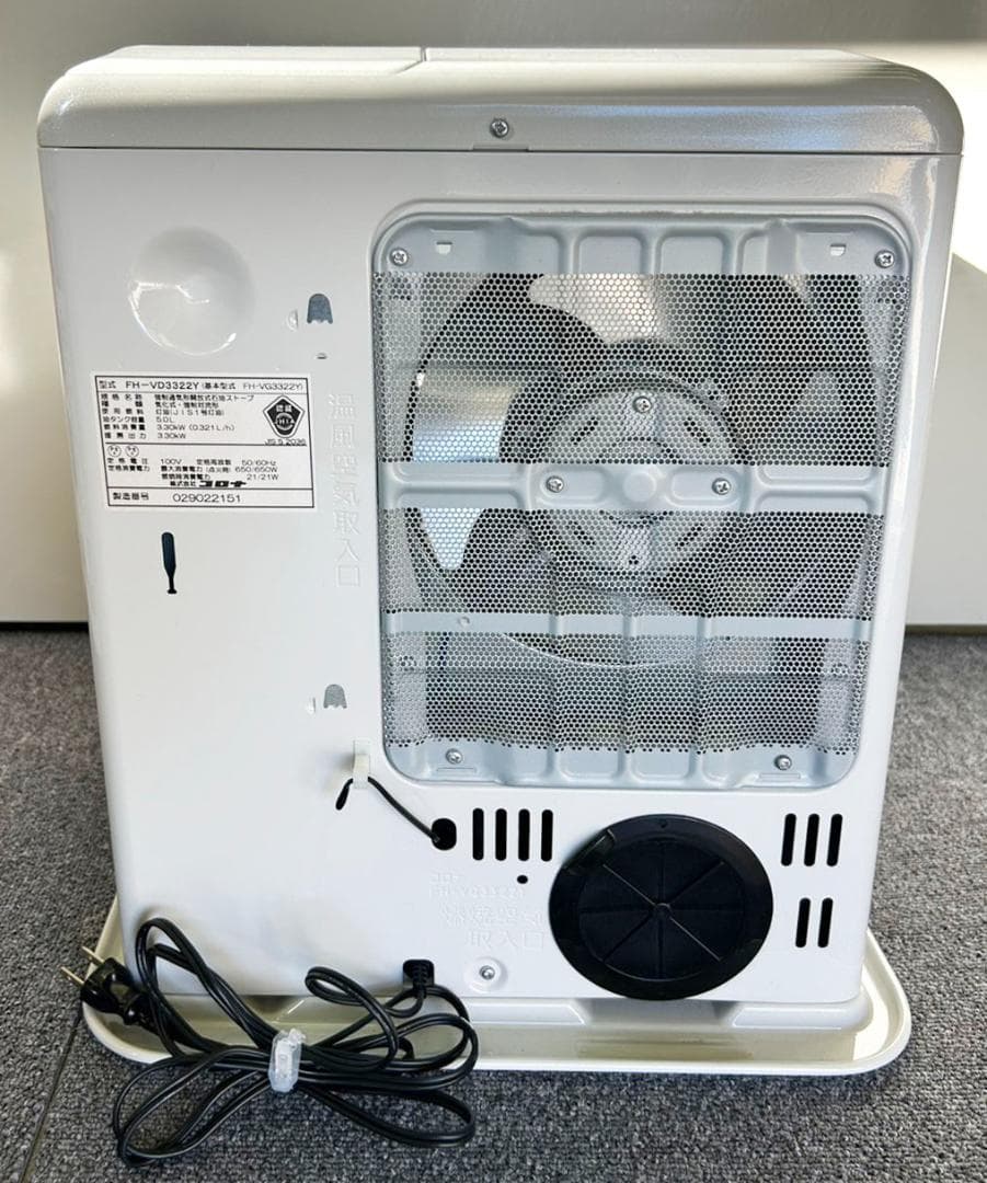 コロナ 石油ファンヒーター FH-VD3322Y-W