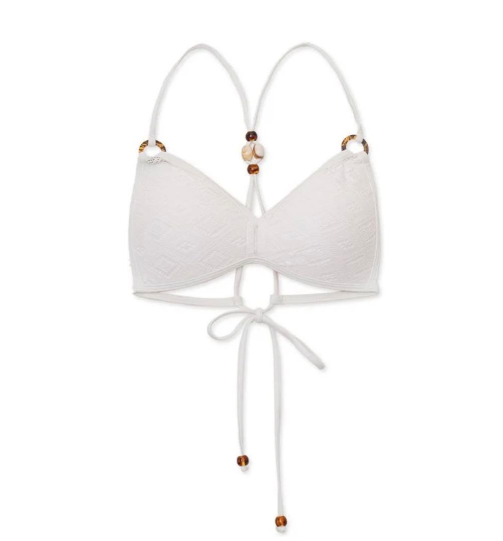 【新品未使用】Air Space 水着 M ビキニ 白 単品 上のみ