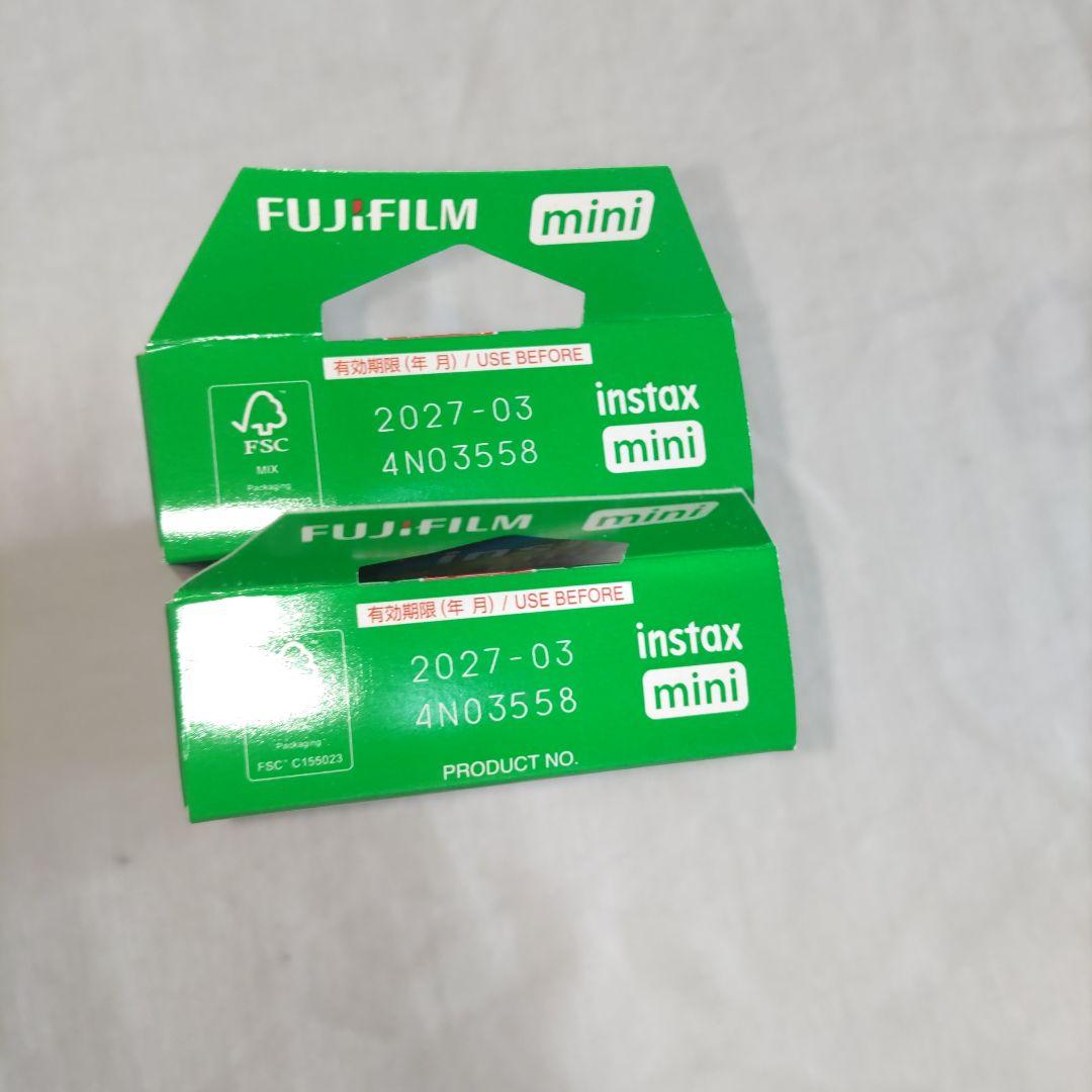 新品　チェキ　instax mini 10シート　ミッキー＆フレンズ　レインボー