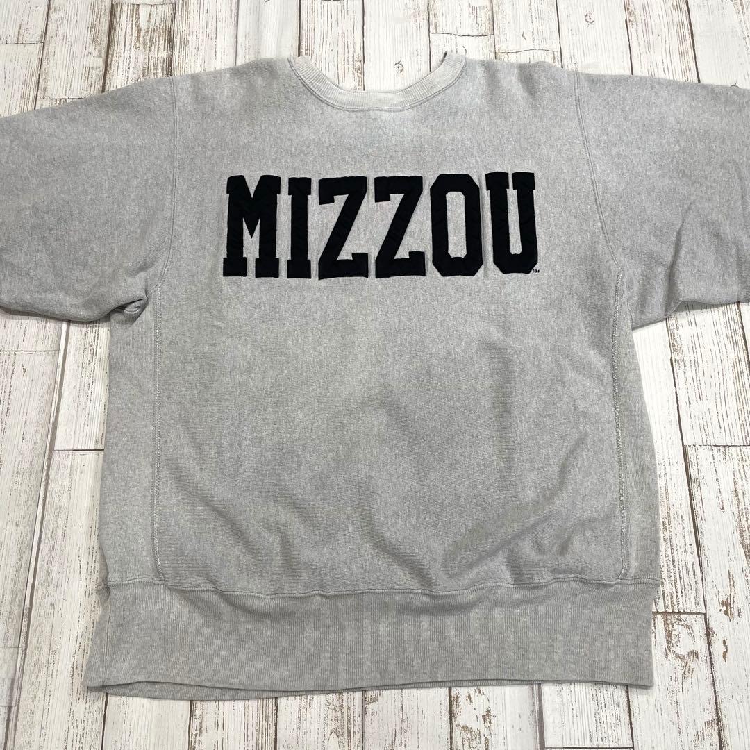 【ブラックワッペン！】チャンピオン　リバースウィーブ　スウェット　トレーナー　黒