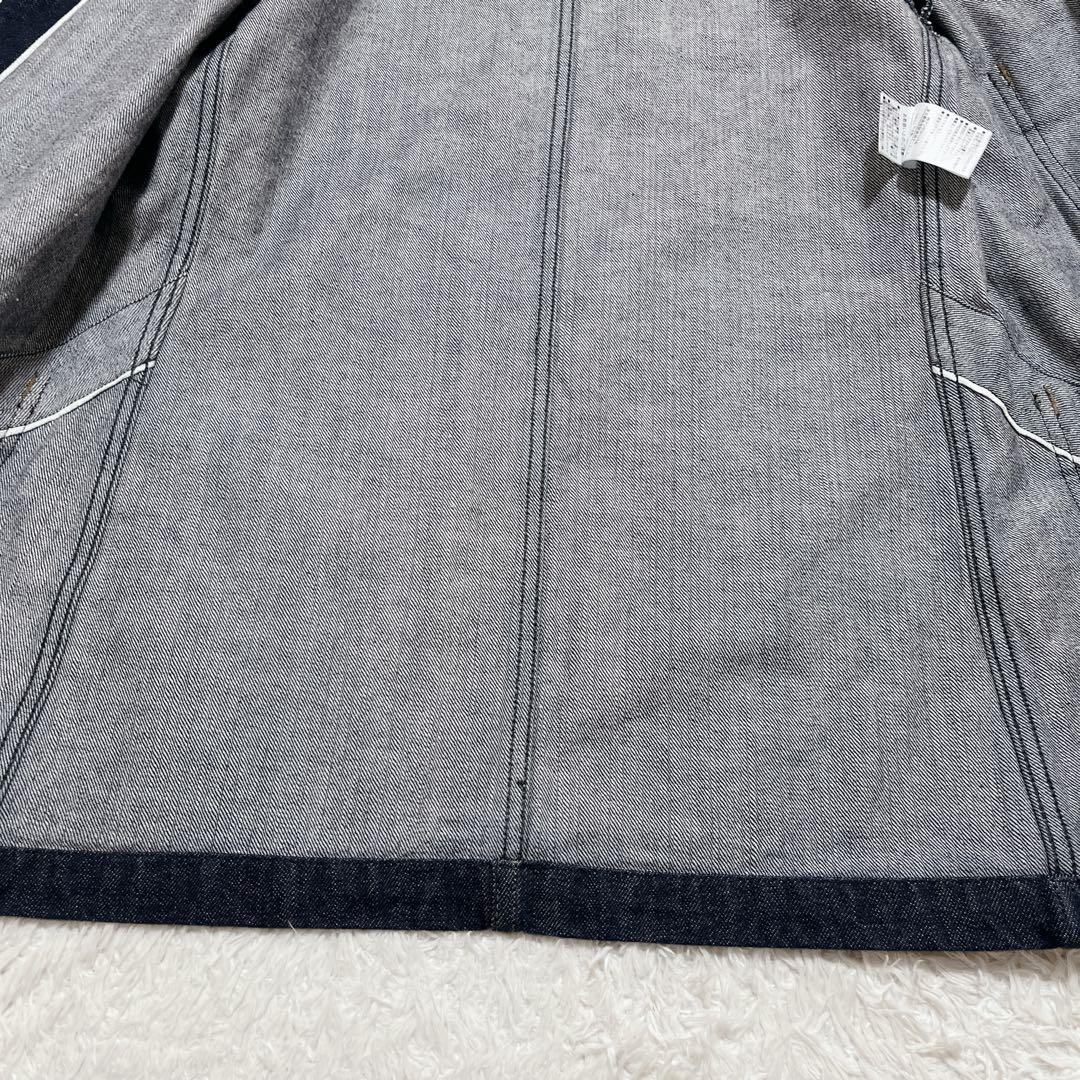 極美品✨MHL. デニムジャケット Gジャン　インディゴブルー　36 日本製