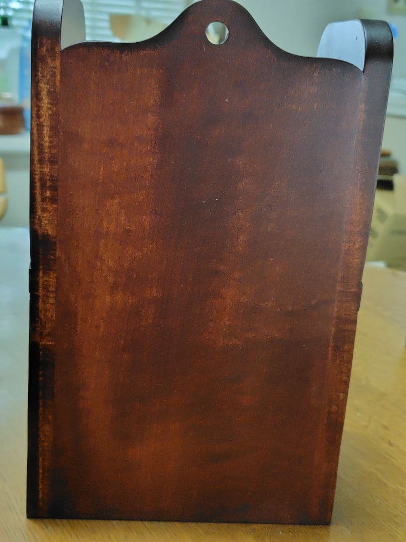 軽井沢彫木製雑貨 花彫刻付き