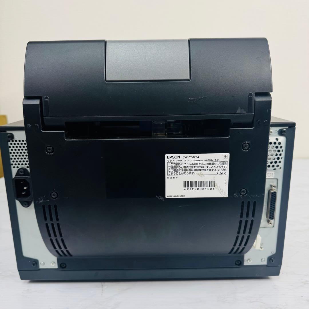 EPSON　CW-C6020A　業務用　カラーラベルプリンター　オートカッター