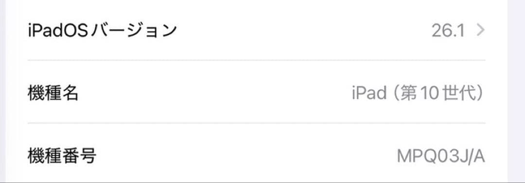 iPad 第10世代 64GB シルバー箱・付属品付き