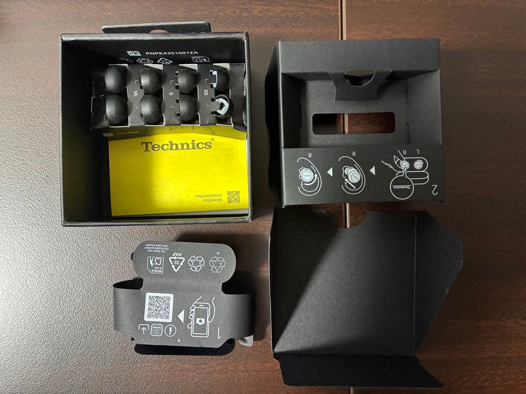 Technics AZ-100 ワイヤレスイヤホン ブラック