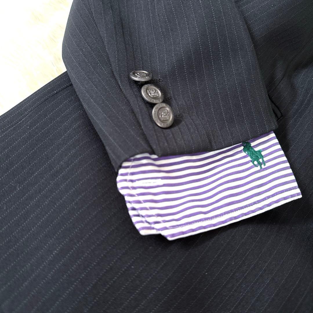 キャット フォーマルスーツ 卒業 セット160 黒 卒服 シャツ ラルフローレン