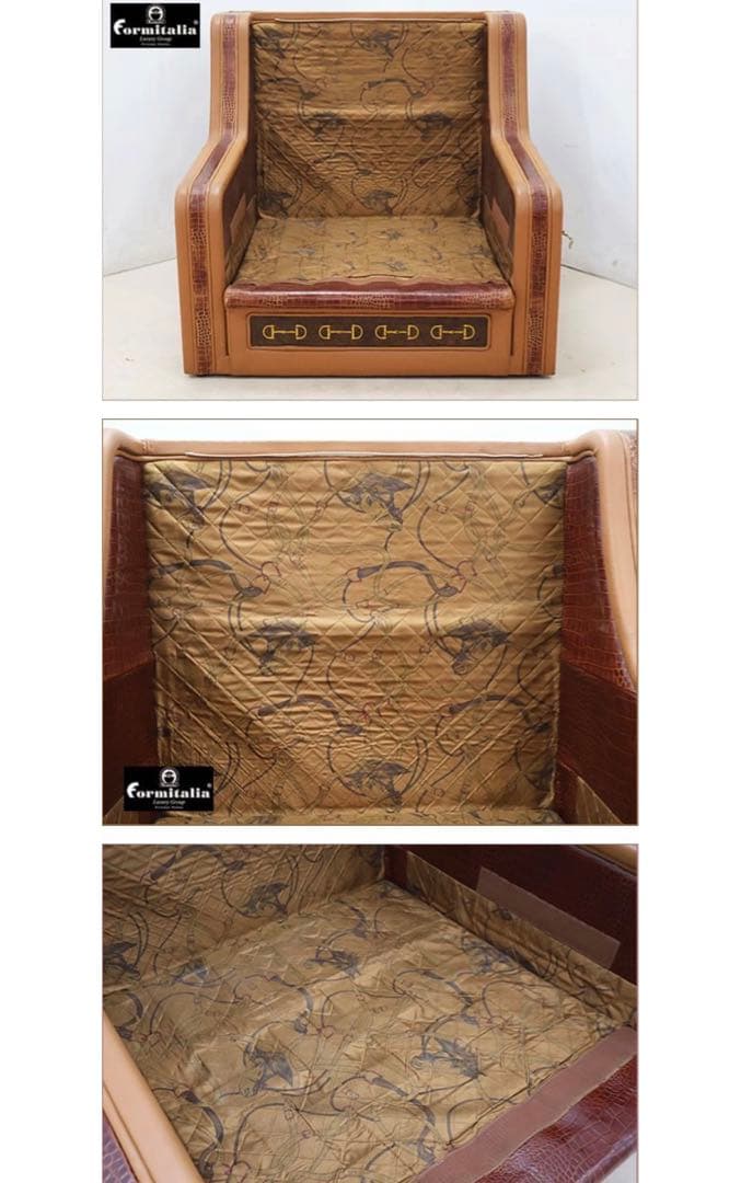 ルチル 164万円Formitalia/Paolo GUCCI ソファ