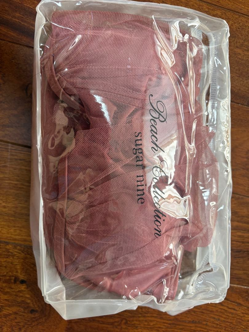 Sugar チュールリボンビキニ 2点セット ピンク M