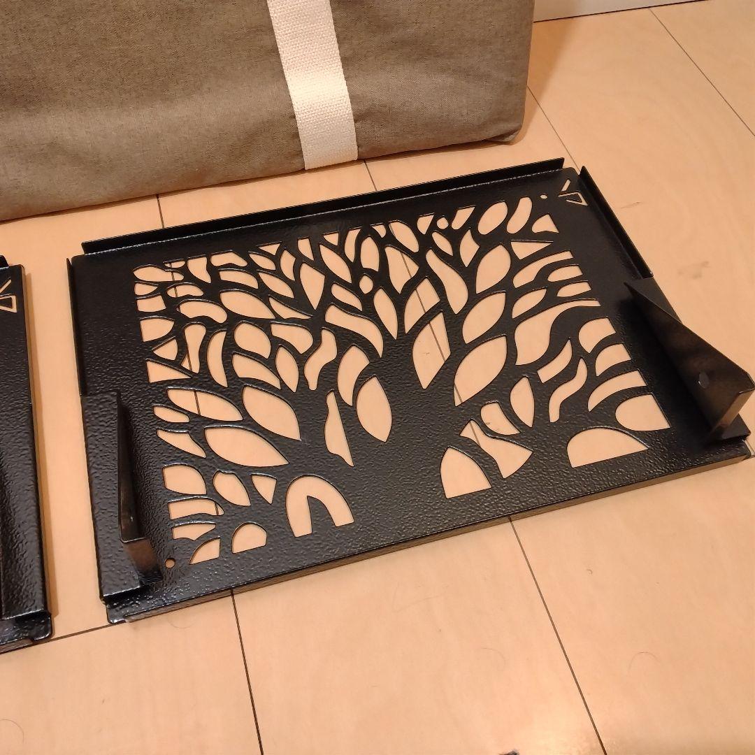 Smith-masa　ハレテーブル アイアンプレートツリー柄2枚セット