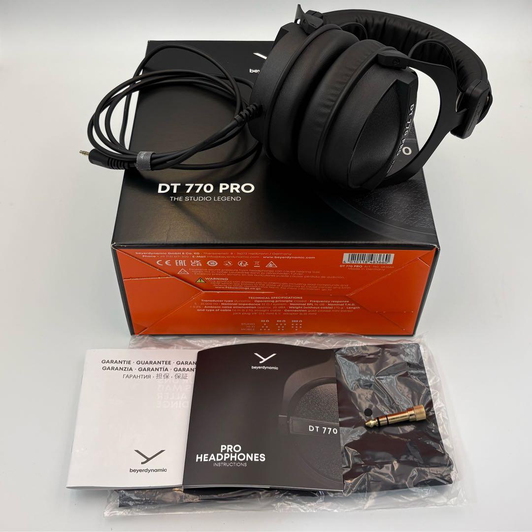 beyerdynamic DT770PRO 32Ω 密閉型モニターヘッドホン