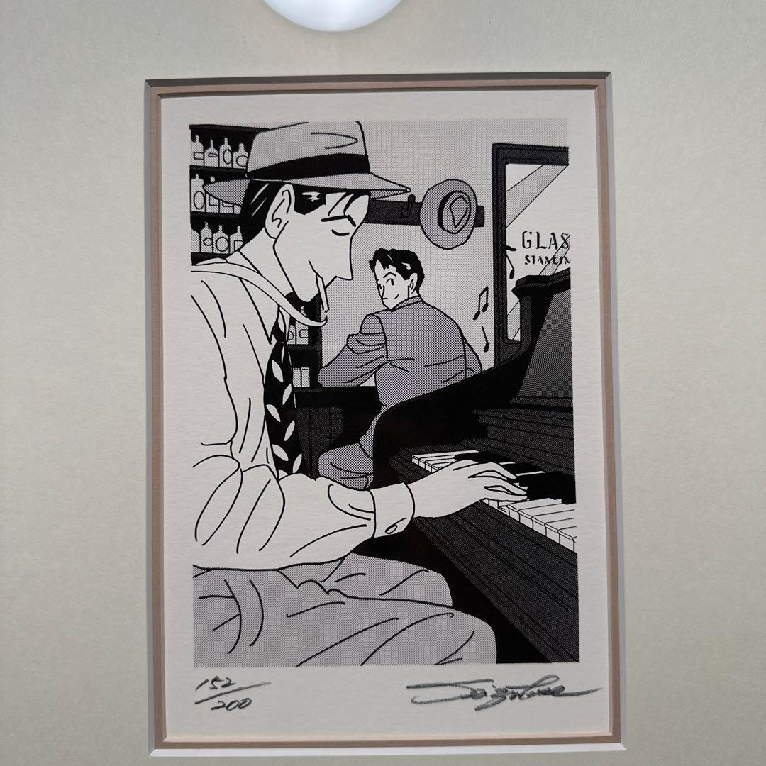 わたせせいぞう　想い出のGentle Rain シルクスクリーン