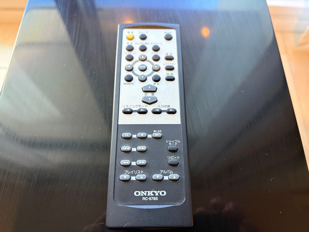 【送料込】ONKYO SA-205HDX 測定用マイク・リモコン付属　ジャンク扱