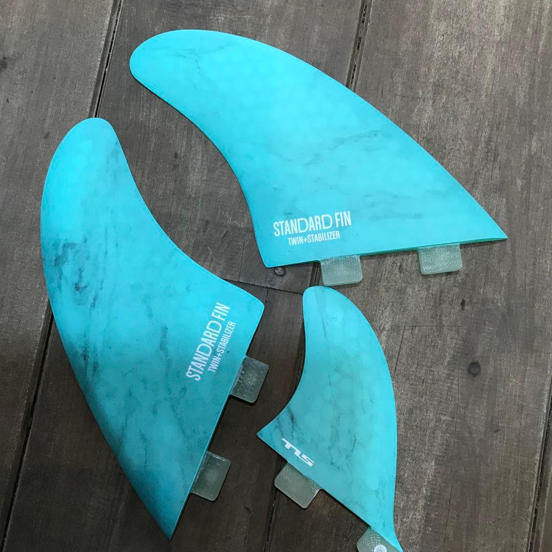 TLS STANDARD FIN ツインスタビリティサーフボードフィン 3枚