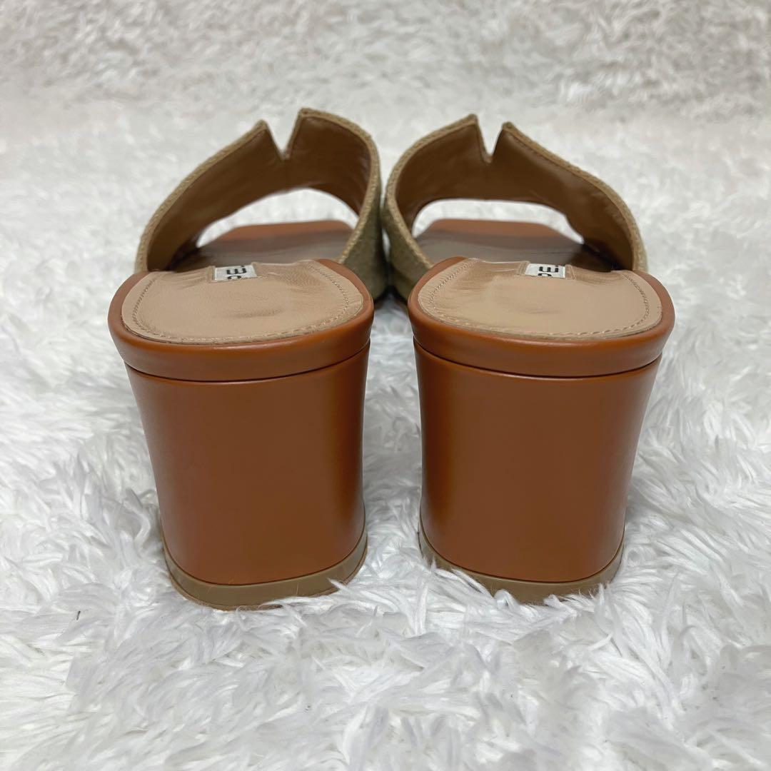 ✨大政絢さん着用✨ 美品 PELLICO リネン サンダル 定価¥48,000