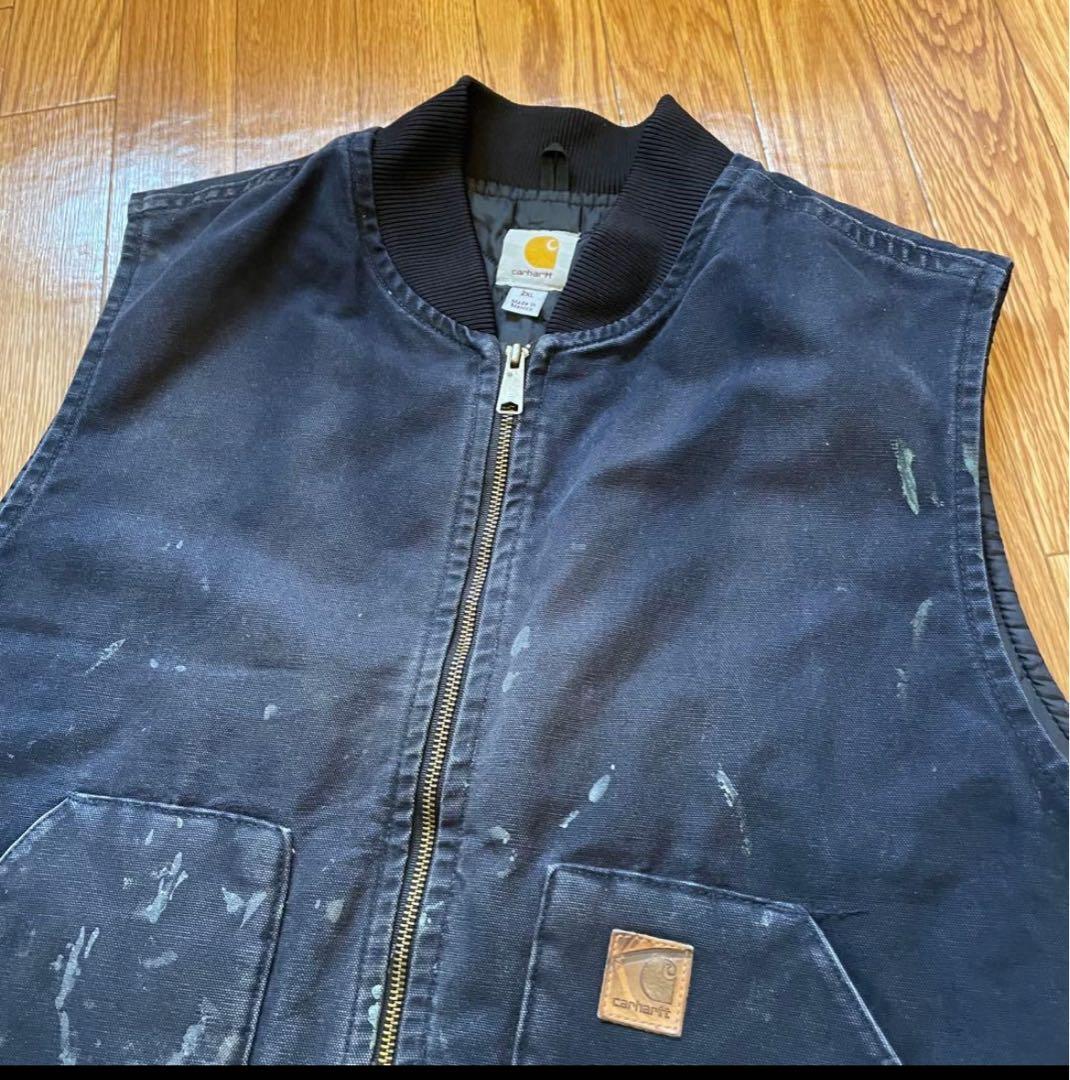 00s Carhartt カーハート ダックベスト メキシコ製 2XLサイズ