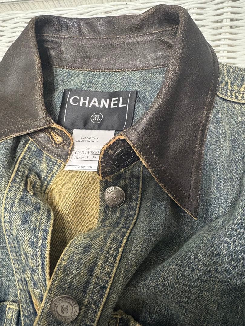 シャネル　デニムコード　ジャケット