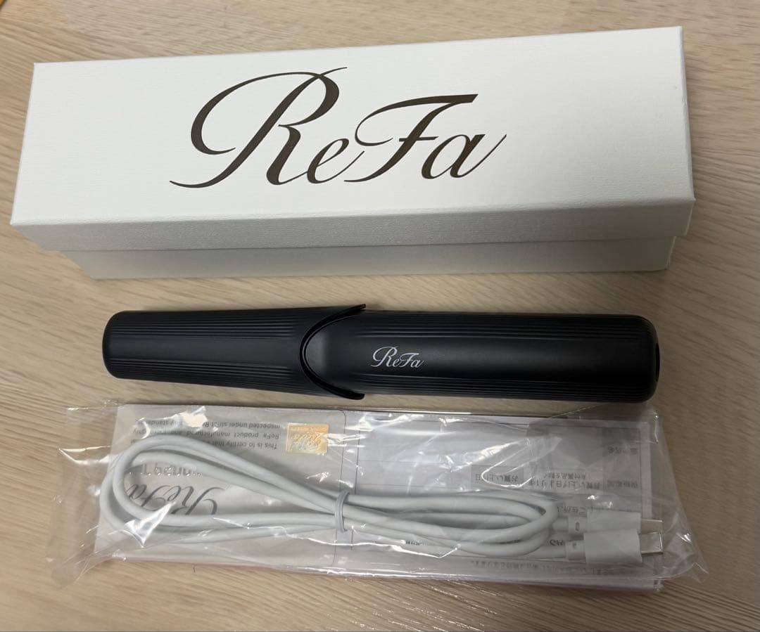 リファ Refa フィンガーアイロン ST ブラック