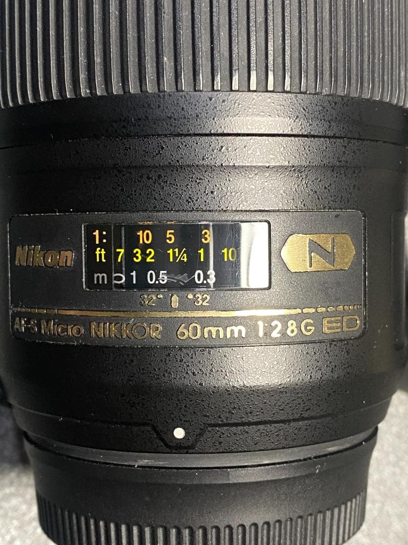 レンズ(単焦点) NIKON AF-S Micro NIKKOR 60mm 1:2.8G ED