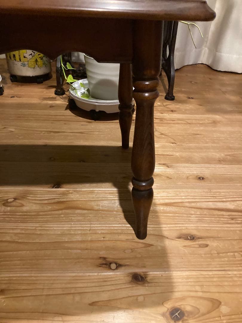 カリモク　アンティークサイドテーブル　コーヒーテーブル②