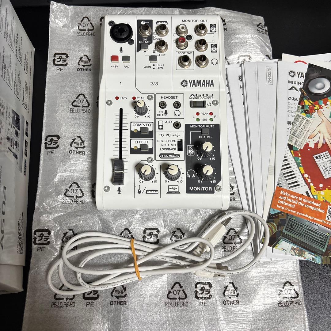 YAMAHA AG03 ミキサー
