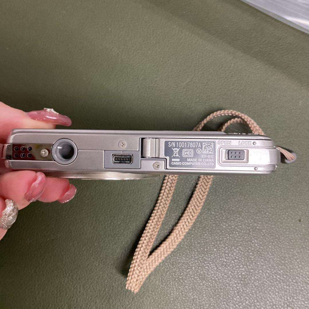 P3066 CASIO EXILIM EX-S12 コンパクトデジタルカメラ