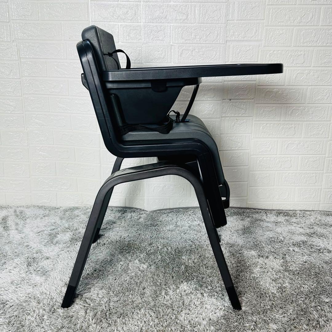 美品 nuna ヌナ ベビーチェア ザズ ハイチェア テーブル付き ピュータ