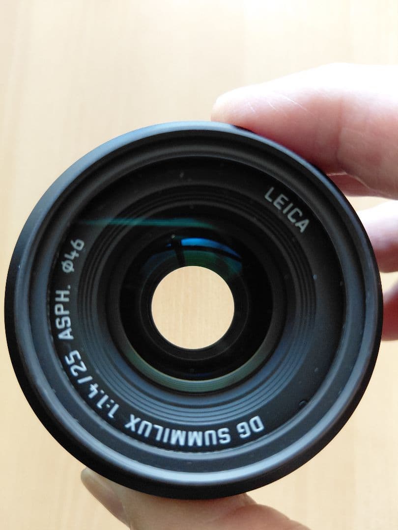 LEICA DG SUMMILUX 25mm F1.4 フィルター&フード付