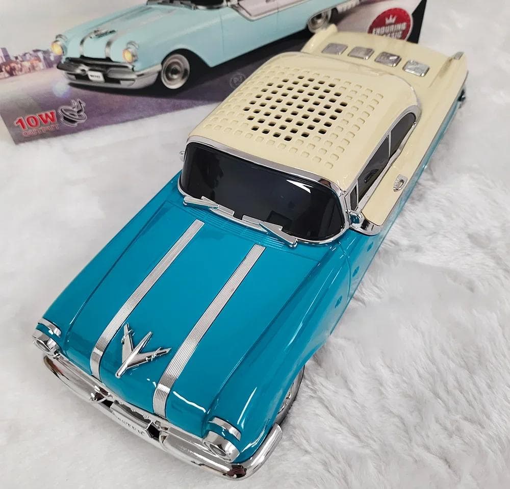 Bluetooth スピーカー アメ車2 1/18 USBメモリ MicroSD