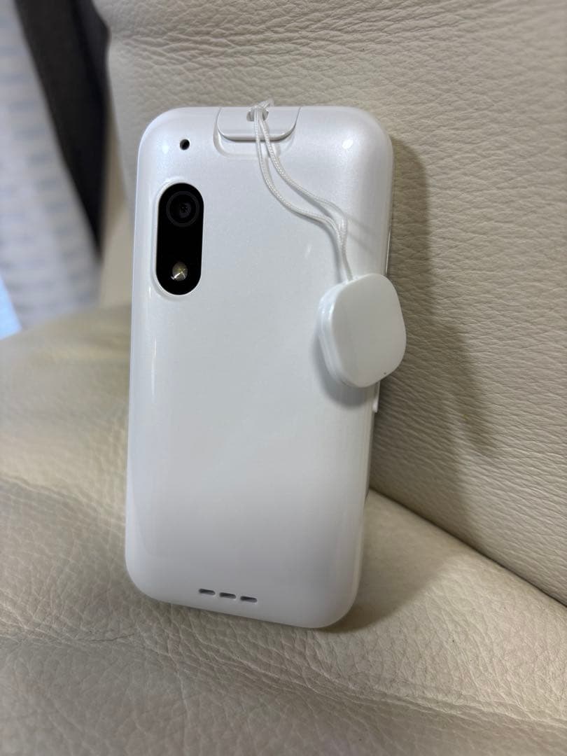 ホワイト　キッズ携帯電話 本体