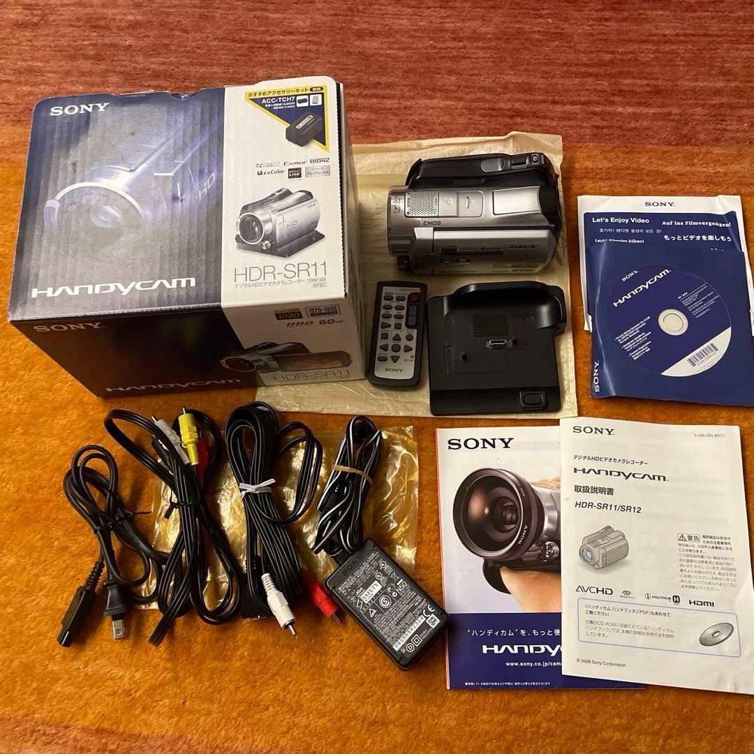 SONY HDR-SR11 ビデオカメラ