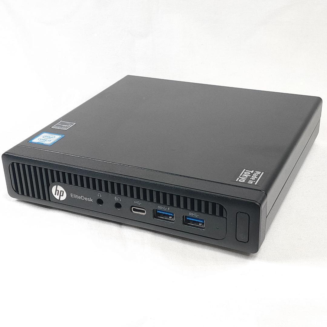 超小型　10Pro　i3-3.2GHz 8GB　SSD256GB+500GB●9